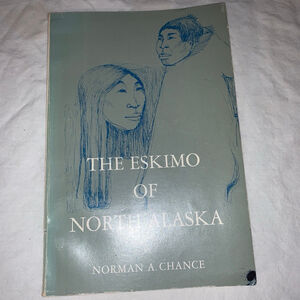 Holt Rinehart Winston The Eskimo of North Alaska Book Teal paperback